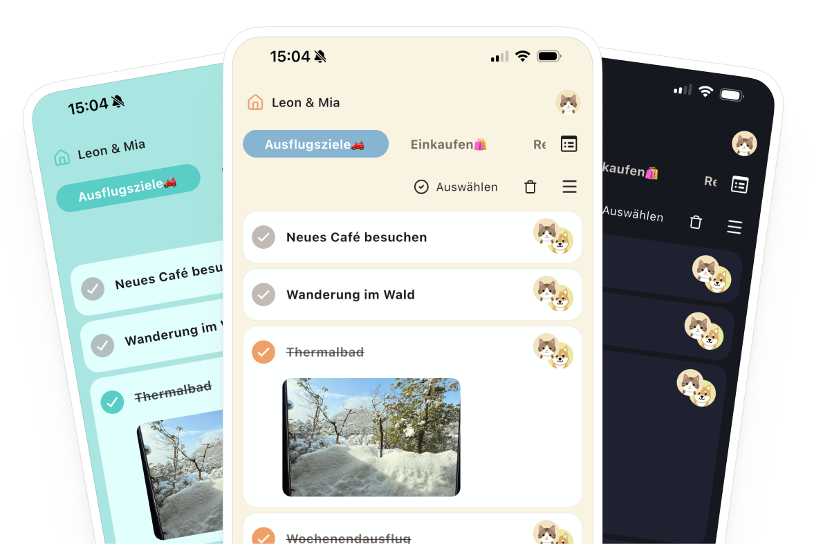 Farbdesign-Auswahl in der WeDo App